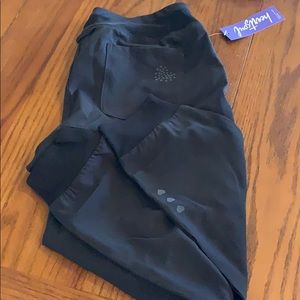 Black heart soul straight leg scub pants